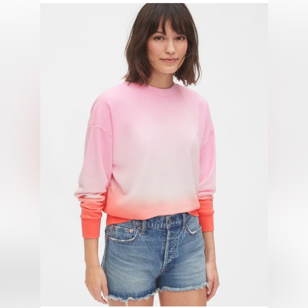 GAP Ombré Crop Sweatshirt
